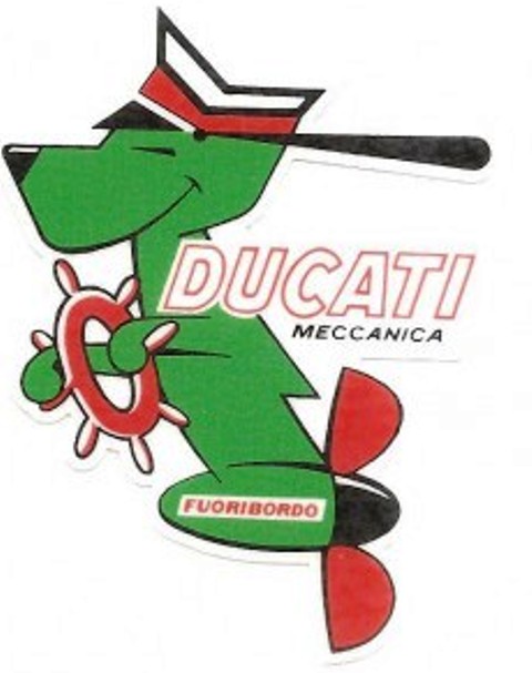 ADESIV0 DUCATI FUORIBORDO mm.60X85